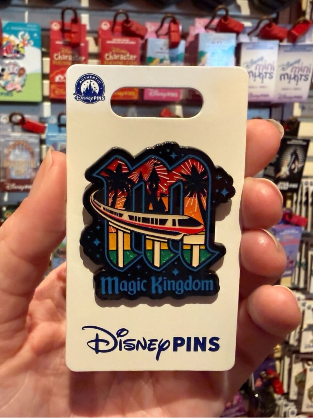 Disney Parks MK Monorail Pin 2026 Magic kingdom